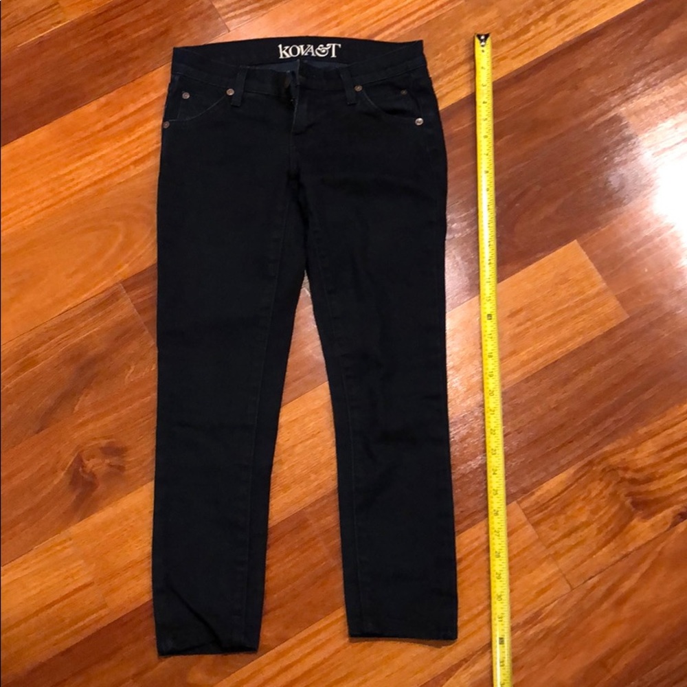 Kova & T dark navy denim KATYA size 24